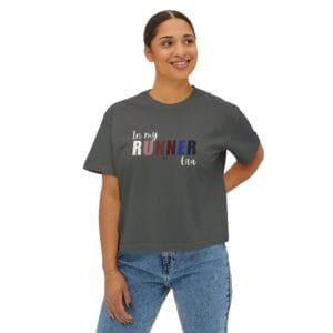 In My Runner Era Boxy Tee