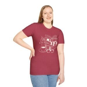 Coffee Plants and Books T-Shirt