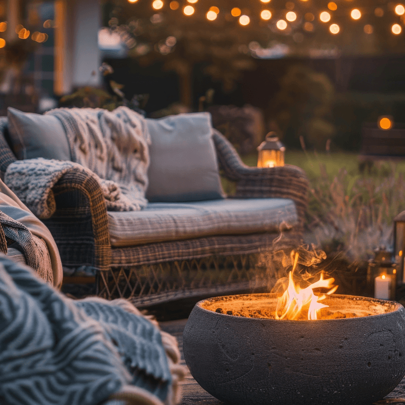 Cozy Outdoor Setup
