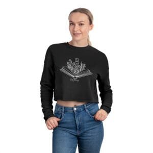Keep Growing Cropped Sweatshirt - Women