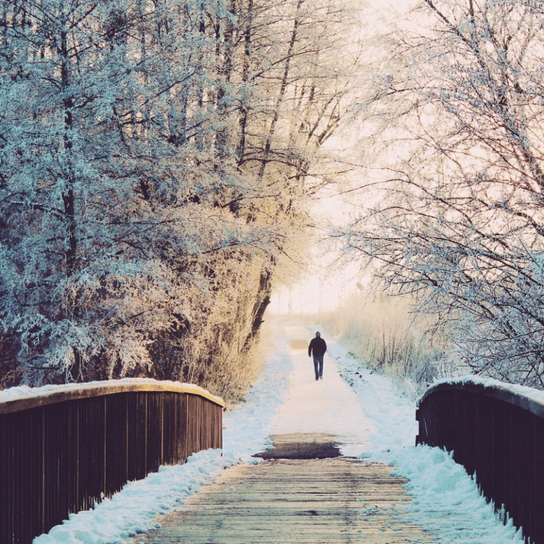 winter walking benefits
