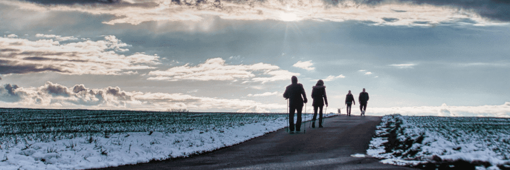 winter walking benefits