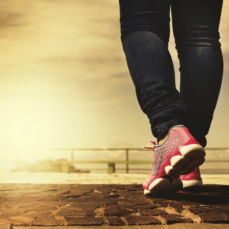 walking during running