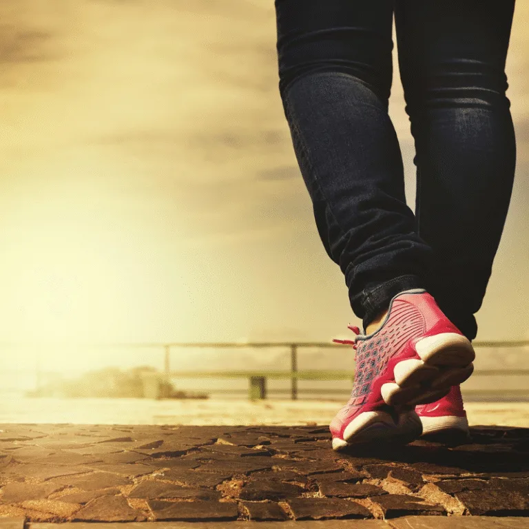 walking during running