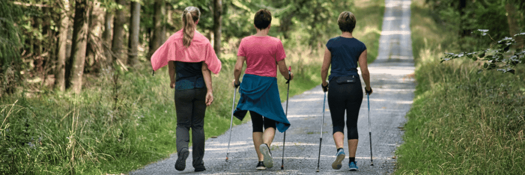 walking during running